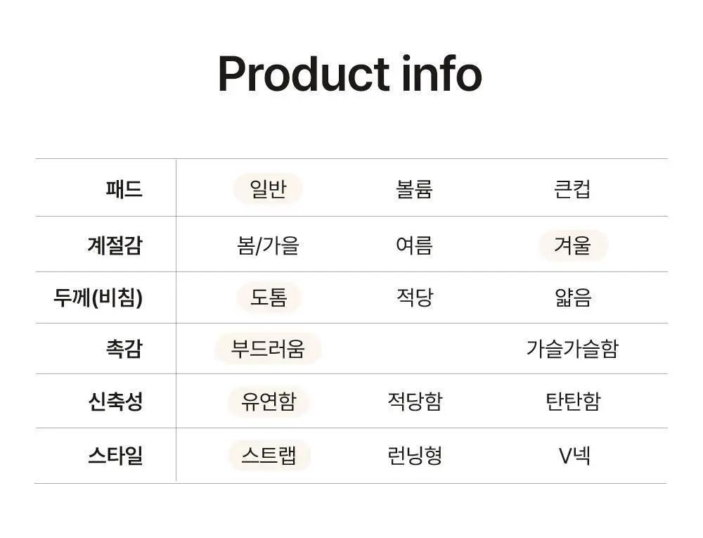 [발열내의] 감탄브라 히트탑 - 스트랩 단품 (일체형) 상세페이지 52